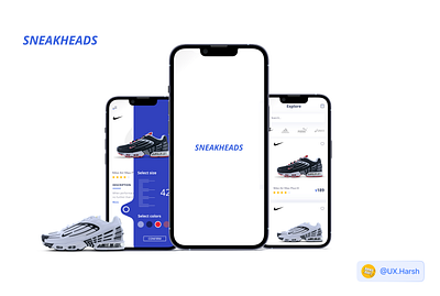 Sneaker Haven: A Streamlined UX/UI Design animation app branding design ecommerce graphic design illustration logo sneaker ui user experience user interface website