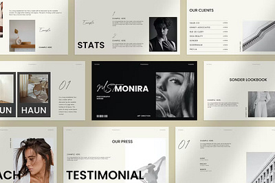 Portfolio Presentation Template brand design google slide keynote powerpoint ppt presentation