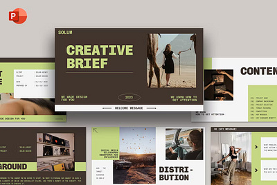Solum Creative Brief - PowerPoint company deck design google slide graphic design keynote pitch pitch deck