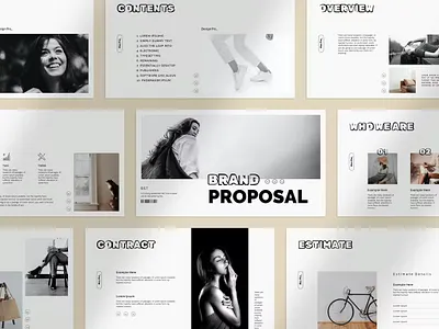 Brand Proposal Presentation brand design google slide keynote powerpoint ppt presentation proposal slide slides template