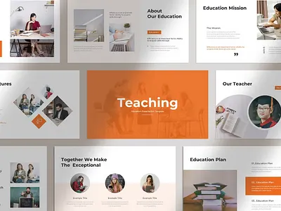 Education Presentation Template brand design google slide keynote powerpoint ppt presentation