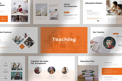 Education Presentation Template brand design google slide keynote powerpoint ppt presentation