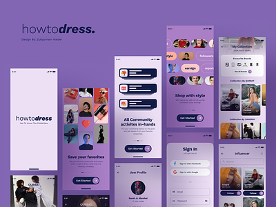 HowToDress - Trendify: Fashion Mobile App UI/UX Design cleandesign creativedesign dashboarddesign designsystem figmadesign interactivedesign minimaldesign mobileappdesign moderndesign productdesign prototyping reactnative responsivedesign saasdesign startupdesign uiuxdesign userexperience uxresearch uxuiinspiration webdesigninspiration