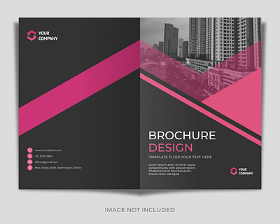 Brochure Cover Template Design background brochure concept cover dashboard design digital flyer graphic infographic interface layout leaflet marketing portfolio presentation slide template vector web