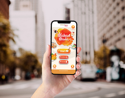 Makan Mania UI mobile puzzle game design design game graphic design illustration mobile game ui vector web