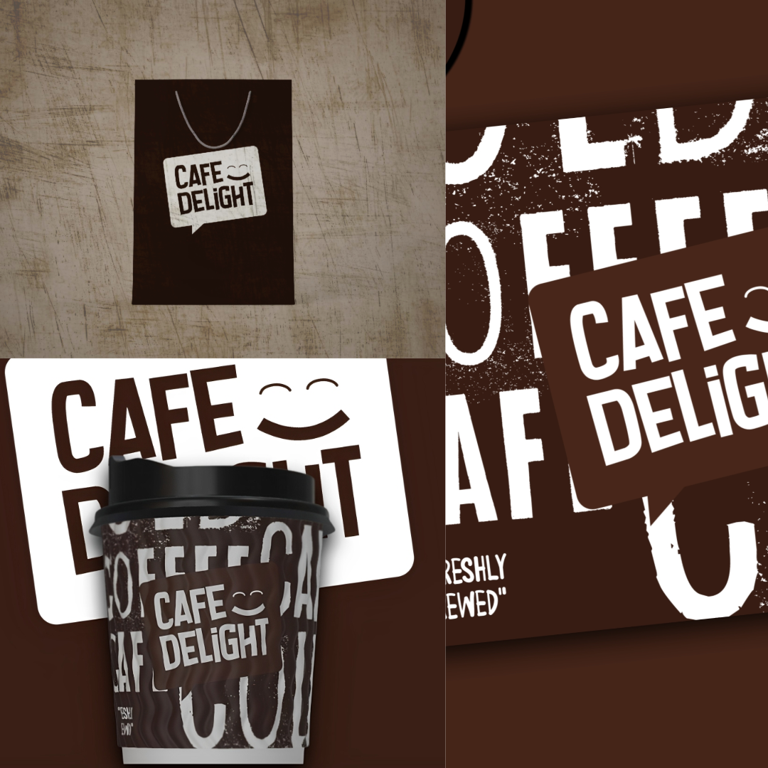 Example of Minimal Logo + Packaging Design.