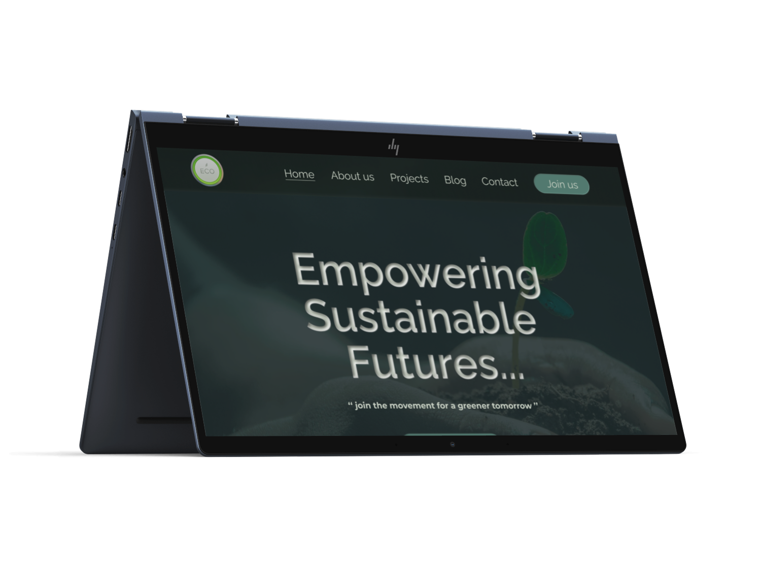 ECOGRAB Web Home Page UI Design... branding figma ui