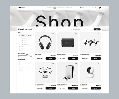 Online Shop cardui ecommerce onlineshop shots ui webdesigns webui