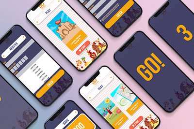 Sentosa CNY UI game design for mobile and desktop design game graphic design illustration ui vector web