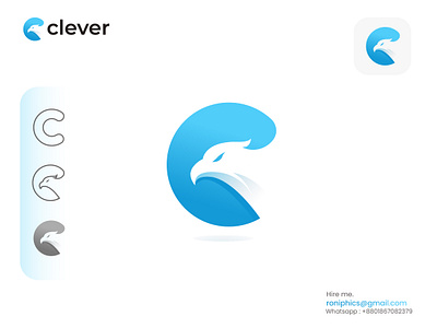 Clever Eagle logo a b c d e f g h i j k l abstract logo animal branding c logo clever eagle logo eagle falcon graphic design ico illustration logo logoinspiration m n o p q r s t u v w x y z modern motion graphics phoenix symbol typography unique logo