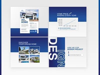 Modern Real Estate Flyer/Presentation Design brochure real estate business brochure corporate flyer design pdf flyer design infographic pitch real estate presentation design real estate real estate flyer real estate product design
