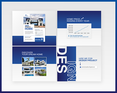 Modern Real Estate Flyer/Presentation Design brochure real estate business brochure corporate flyer design pdf flyer design infographic pitch real estate presentation design real estate real estate flyer real estate product design