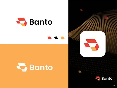 Banto Construction modern logo design abstract apartment app logo architecture best designer best logo branding corporate dribbble logo estate icon identity letter b logo creator logo design logo process logotype modern logo property template