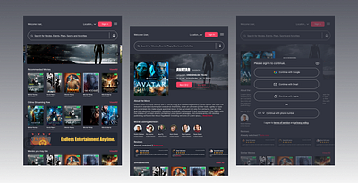 Watch Movie Online figmacommunity ipad design uiux watchmovie