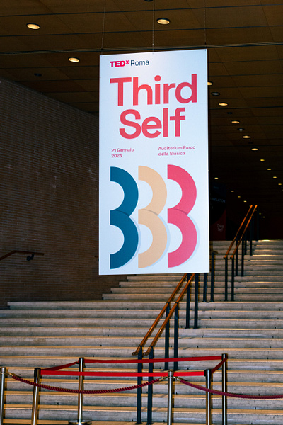 TEDxRoma 2023 | Third Self branding culture design event festivals graphic design typography vector