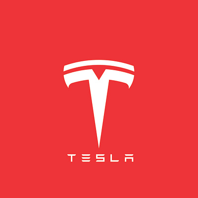 Tesla Logo graphics designing logo design