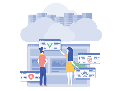 Web Development Services branding design illustration software development web design web development