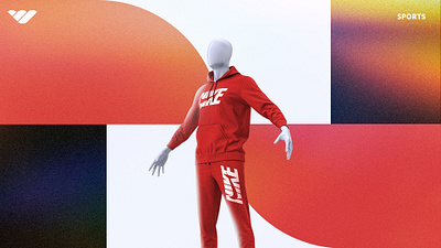 Nike Mannequin abstract artwork branding design gfx graphic design graphic designs illustration mannequin nike outfit