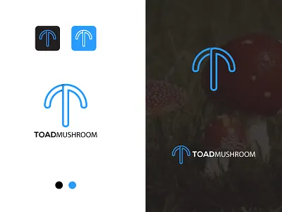 Toadmushroom Logo| Logo Design| Text Logo| Logo Folio| branding design graphic design idea illustration logo typography vector