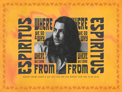Las Cruces Font Collection - Espiritus american cruces desert design folk font handmade heritage hipster mexico mezcal mystical native old retro southwest spirit type vintage yellow