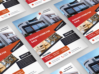 Real estate flyer Design advertising branding creative design flyer flyer design flyer poster flyer templete graphic design modern poster print design real estate real estate design real estate flyer real estate flyer templete social media typography unique vector