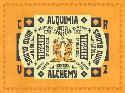Las Cruces Font Collection - Alchemy alchemy american countryman cruces desert design folk font handmade hipster illustration mexico mezcal mystic old retro southwest spiritual type vintage