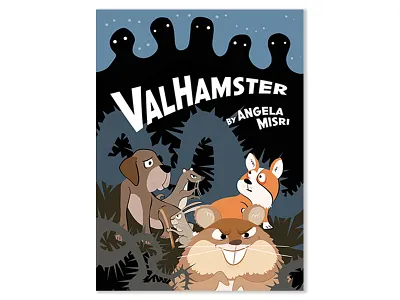 Book Cover Design animal illustration childrens illustration design digitalart editorial graphic design illustration photoshop