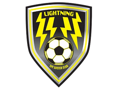 Lightning Soccer Logo adobe illustrator branding graphic design logo design soccer