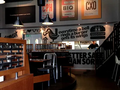 Halifax Burgers. Valby branding burgers interior design restaurant design