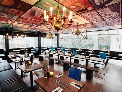 Halifax Burgers. Frederiksberg branding burgers interior design restaurant design