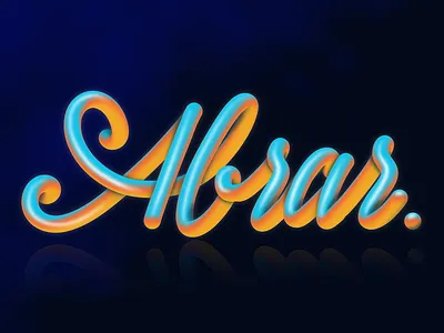 Text Calligraphy 3d 3d text 3d text effect 3d text effect style 3d text typography animation graphic design text calligraphy