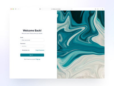 Daily UI - Login Form minimal ui ui design uiux user interface ux