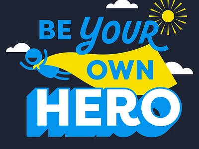 LH Shirt cape hero illustration kids ot pt