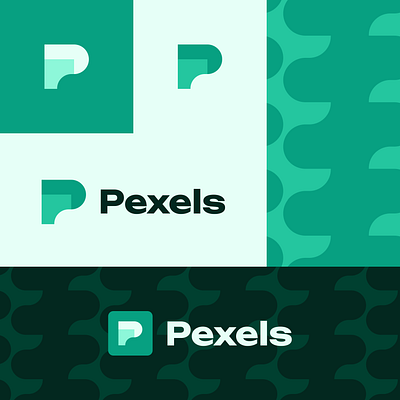 Pexels Rebrand concept branding concept logo pexels rebrand