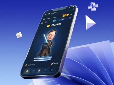 Tap 2 Earn - Telegram MiniGame Bot blockchain game click to earn clicker game crypt game crypto mini app gambling ui game app game ui mini app mobile app tap game tap to earn tap2earn telegram telegram app telegram clicker telegram game telegram mini app web3 web3 clicker