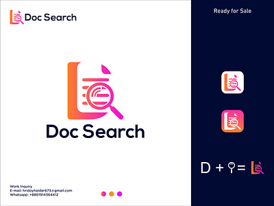 Modern D logo Branding logo Concept a b c d e f g h i j k l m n brand identity branding colors creative d document graphic design identity letter d logo logo design logo inspirations modern monogram o p q r s t u v w x y z search engine symbol vector