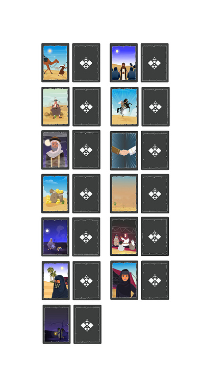 playing card process design 3d animation branding character design graphic design illustration logo mobile motion graphics ui ux vector