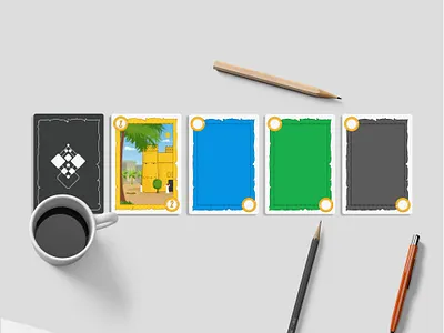 playing card process design 3d animation branding character design graphic design illustration logo mobile motion graphics ui ux vector