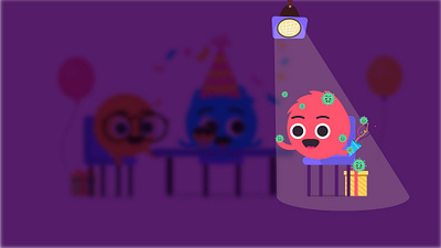 corona motion graphic scenes 3d animation branding character design graphic design illustration logo love mobile motion graphics ui ux vector