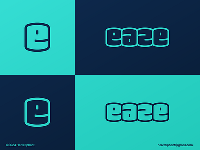 eaze - word mark abstract logo bold logo concepts brand design brand designs branding creative logo designs custom letter logo eaze word mark fun logo icon letter design letter e logo logo logo design logotype minimalist logo modern logo sympathetic logo typography word mark logo