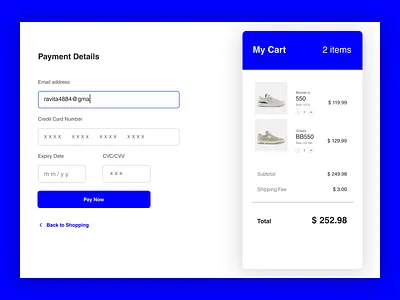 Daily UI :: 002 - Credit Card Checkout checkout credit card credit card checkout dailyui dailyui002 design ui uiux