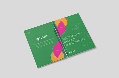 Spiral Notebook Branding | Onboarding kit | Bijak