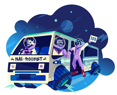 Nairocket - About Us africa branding character design design graphic design illustration kenya netherlands ui vector