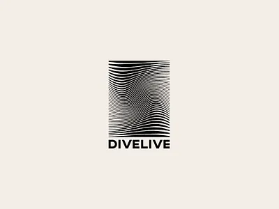 Optical waves logo black branding design graphic design illusion illustration liquid logo logofolio logotipo logotype mark modern optical portfolio ripple symbol vector water wave