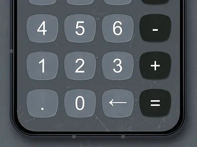 The Classic Calculator Remake adobe xd app calculator calculator remake classic calculator design figma graphic design illustration mobile app ui ux vintage