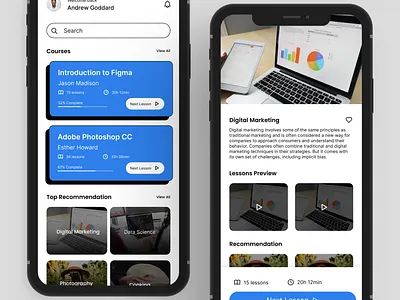 Ed-tech App design app design graphic design logo typography ui ux