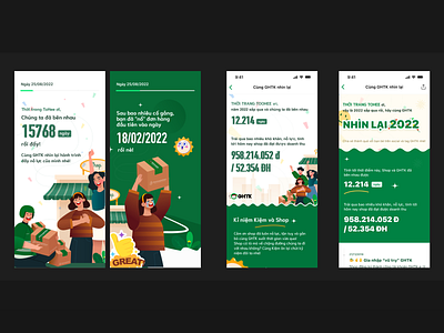 Some designs have been rejected :)) funfact illustration ui story about career ui ui lookback