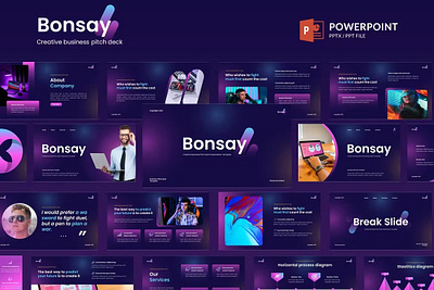 Creative Business Pitch Deck Powerpoint Template keynote powerpoint ppt template