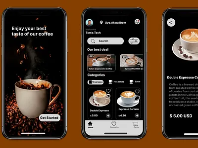 Coffee Shop Mobile App