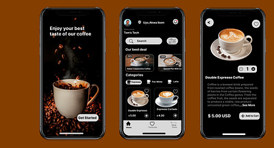 Coffee Shop Mobile App